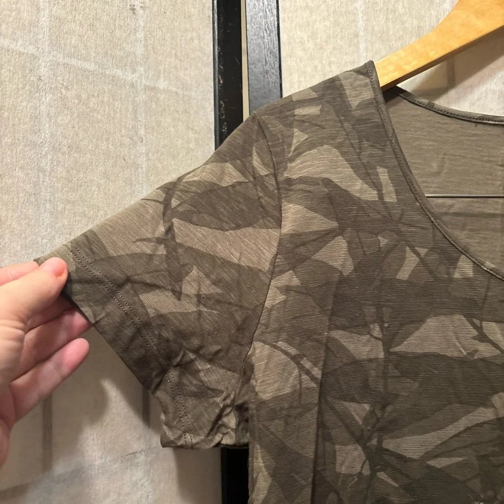 NICOLE MILLER Original NWT Camouflage Cotton T-Shirt - Picture 3 of 8
